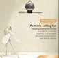 Portable Ceiling Fan with Remote Control
