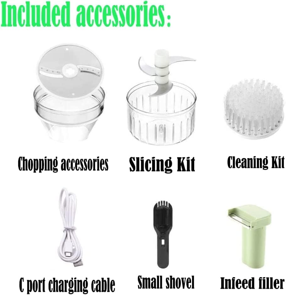 4-in-1 Electric Vegetable Cutter