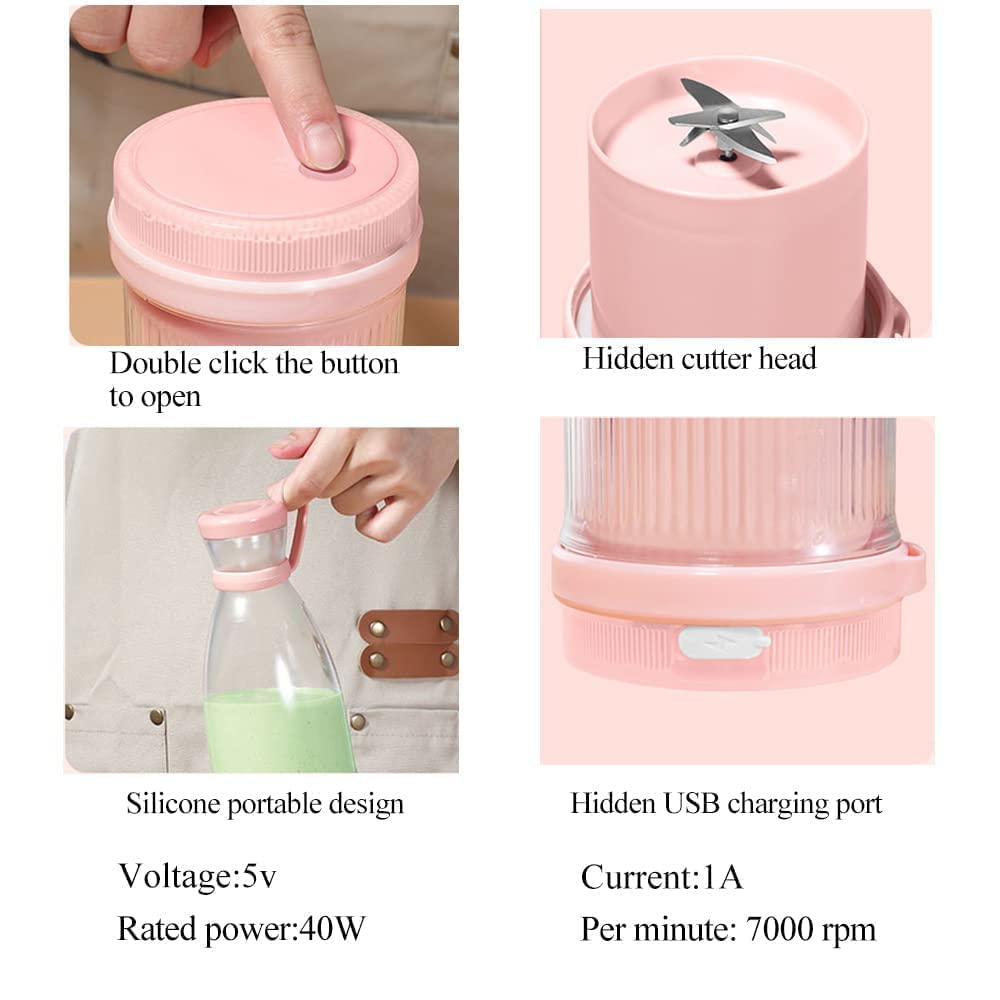 Rechargeable Mini Juicer Portable Bottle Blender