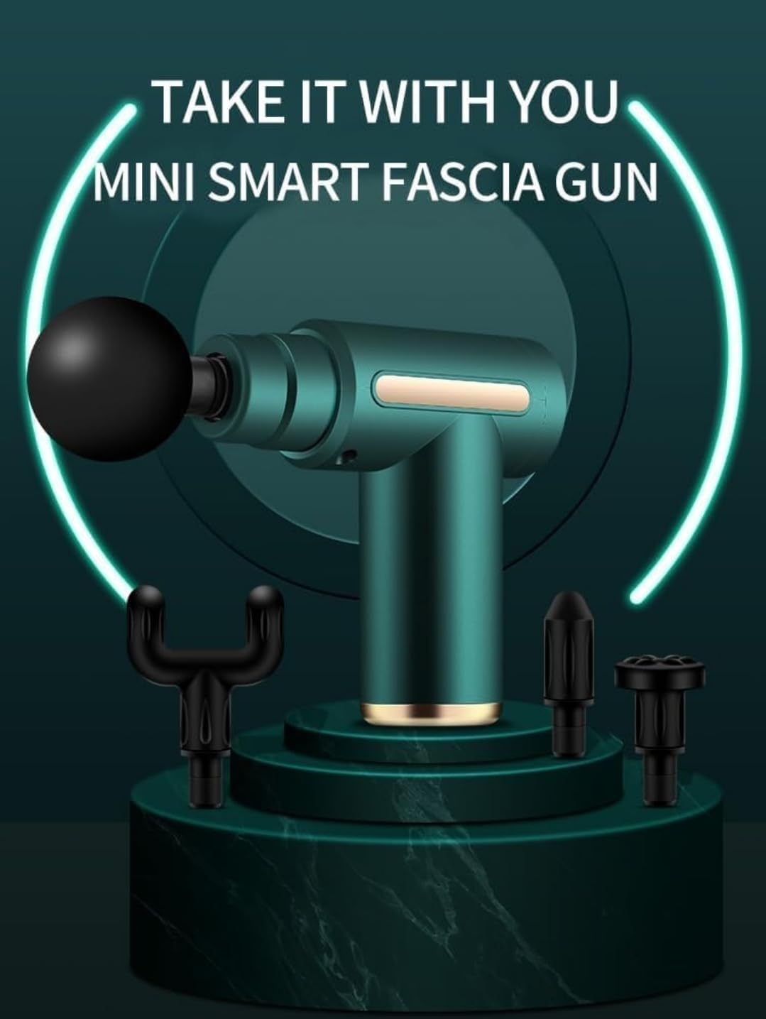 Massage Gun for Pain Relief Body, Neck, Shoulders, Back, Arms & Feet Massager