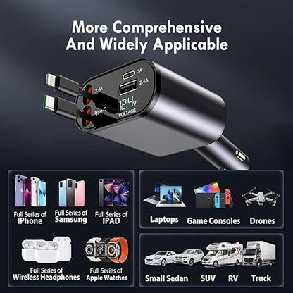120W Fast Car Charger (2025 New Version)