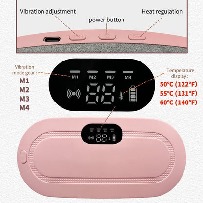 Period Cramp Relief Heating Pad Pain Device
