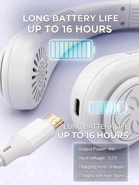 Portable Neck fan