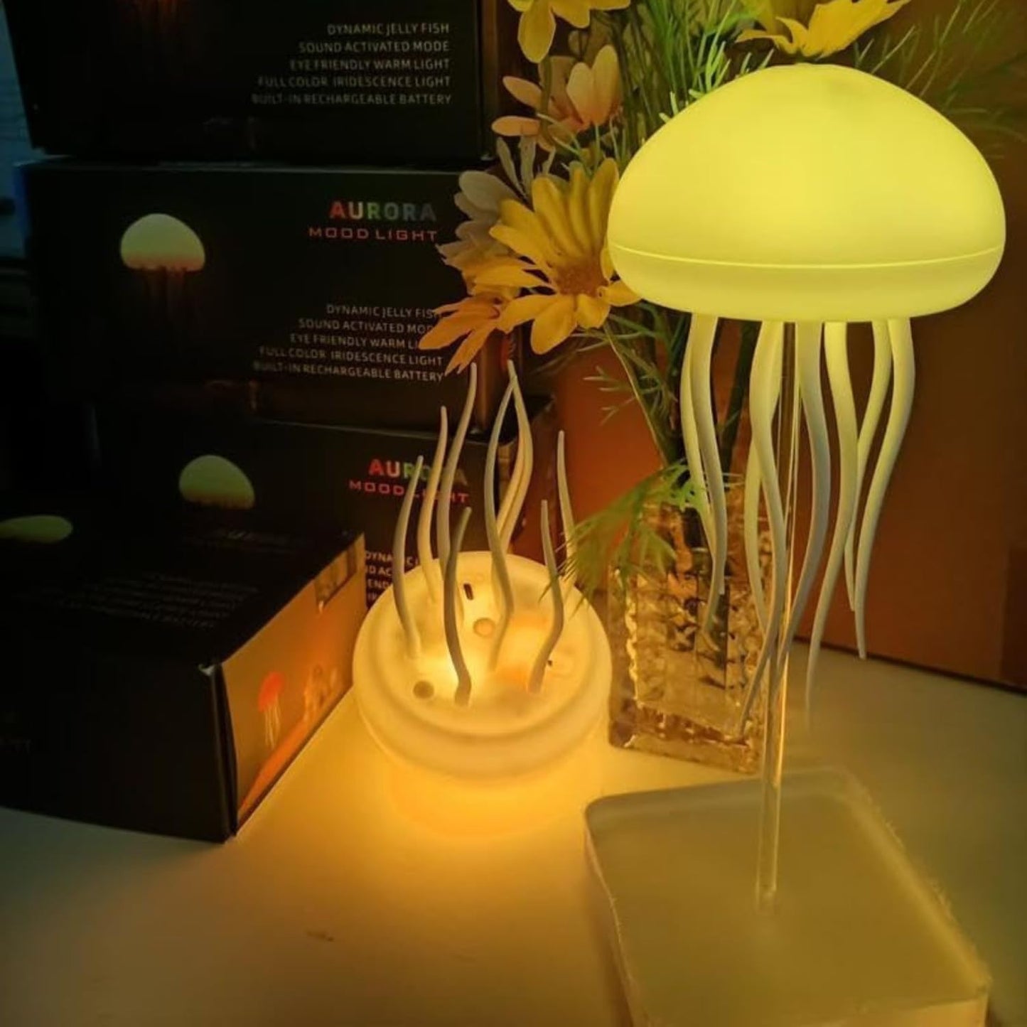 Jellyfish LED Night Light Lamp
