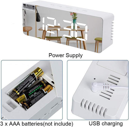 Digital Alarm Clock, LED Display Clock