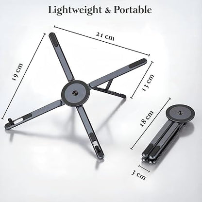 Adjustable Laptop Stand for Desk Foldable Aluminium