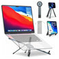 Adjustable Laptop Stand for Desk Foldable Aluminium