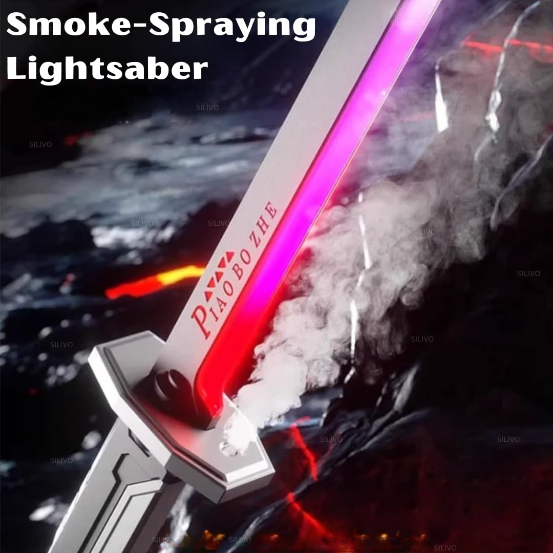 Rechargeable LED Sword with Smoke & Spark Effects