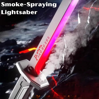 Rechargeable LED Sword with Smoke & Spark Effects