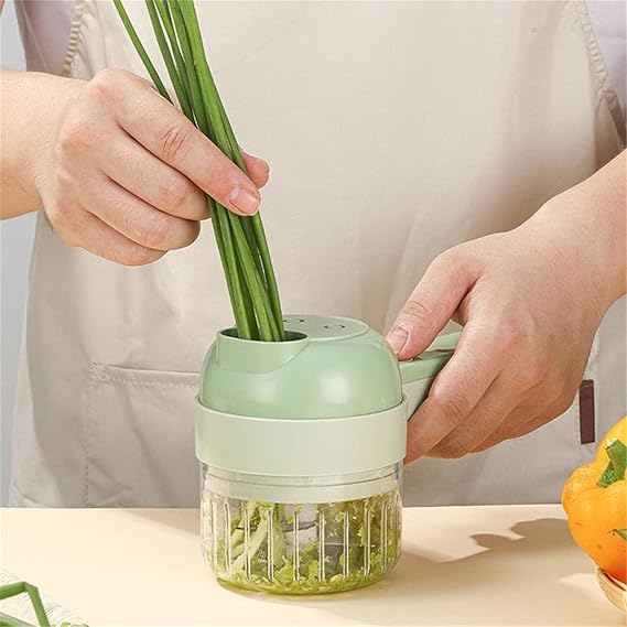 4-in-1 Electric Vegetable Cutter