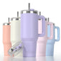 1200ml Insulated Tumbler with Steel Straw