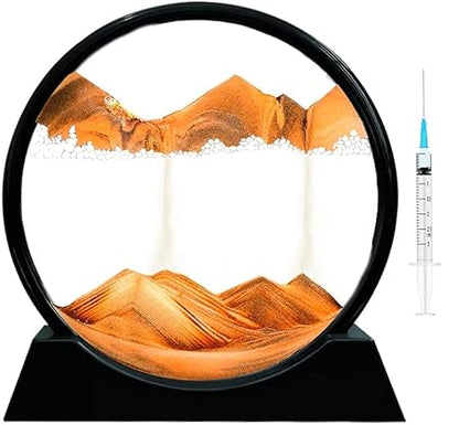 3D Dynamic Sand Picture Frame 8 inch, Moving Sand Art