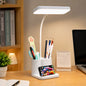 LED Desk Lamp with Pen & Phone Holder
