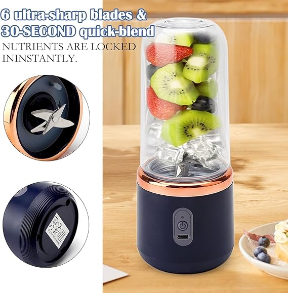 Portable Personal Blender Bottle