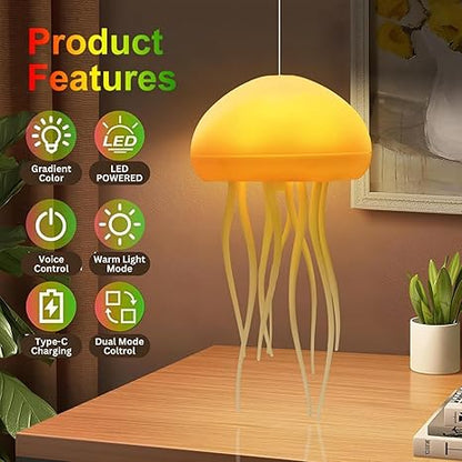 Jellyfish LED Night Light Lamp