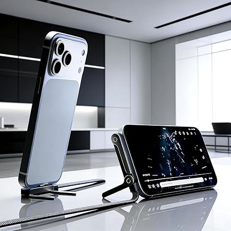 2-in-1 Sideways Phone Charger with Invisible Holder