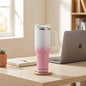 Stainless Steel Travel Mug with Built-in Bluetooth Speaker