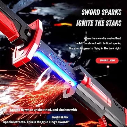 Rechargeable LED Sword with Smoke & Spark Effects