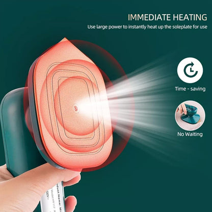 Mini Portable Handheld Steam Iron with Spray