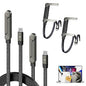 2-in-1 Sideways Phone Charger with Invisible Holder