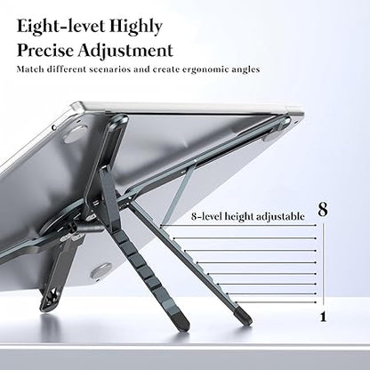 Adjustable Laptop Stand for Desk Foldable Aluminium
