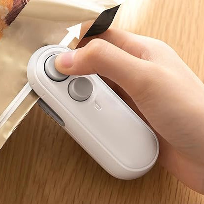 Mini Sealer USB C Rechargeable Sealer 2 In 1 Sealer