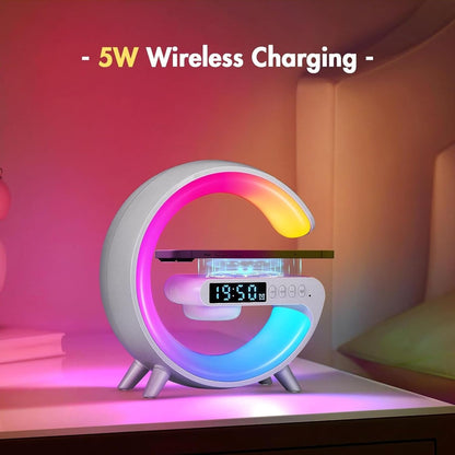 G shape Wireless Charger Lamp