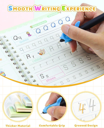 Sank Magic Practice Copybook(4 Book + 10 Refill)