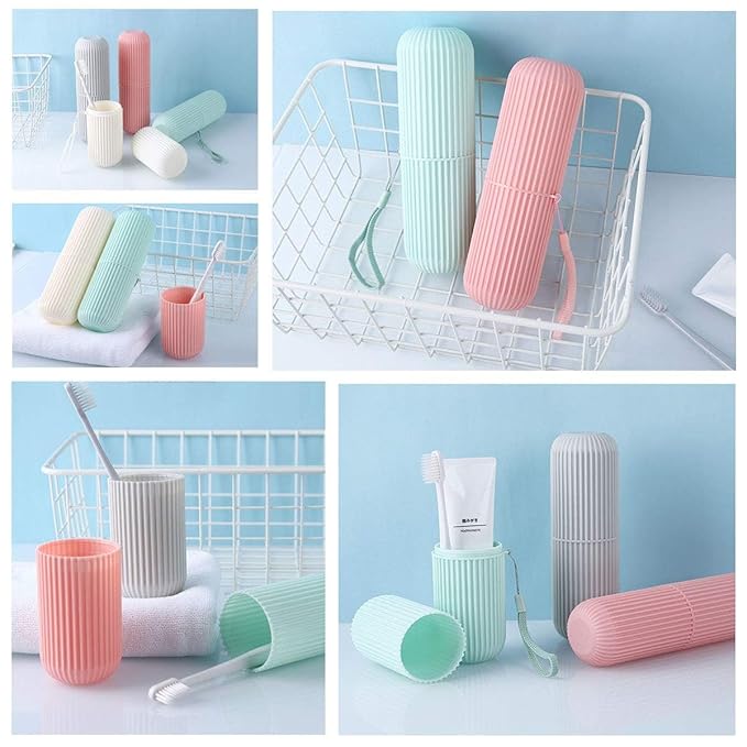 Multipurpose Capsule Shape Portable Travel Storage Bottle Set of 3 Piece