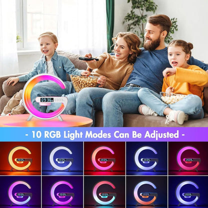 G shape Wireless Charger Lamp