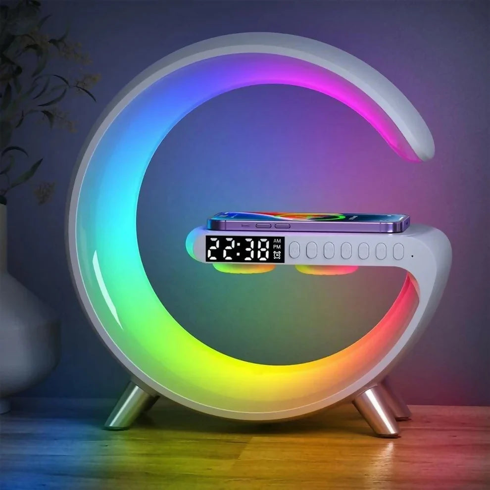 G shape Wireless Charger Lamp