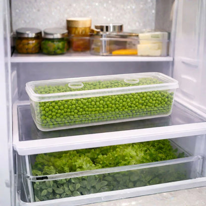 Airtight Plastic Food Storage Containers 1000 ml  - 6 Pack