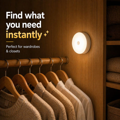 Motion Sensor Light for Home with USB Charging Wireless