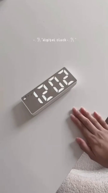 Digital Alarm Clock, LED Display Clock