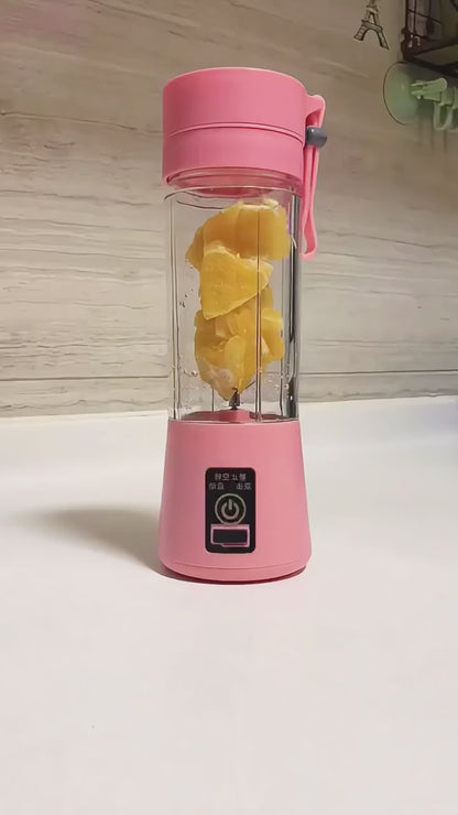 Portable 6-Blade Juicer Blender with Built-In Jar Juice Mixer Bottle