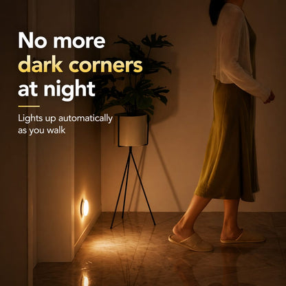 Motion Sensor Light for Home with USB Charging Wireless